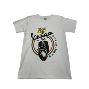 Tshirt Vespa White 06